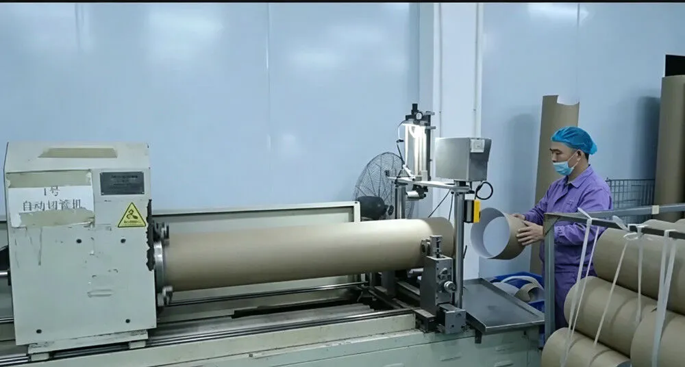 Paper Tube Packaging Production Workshop