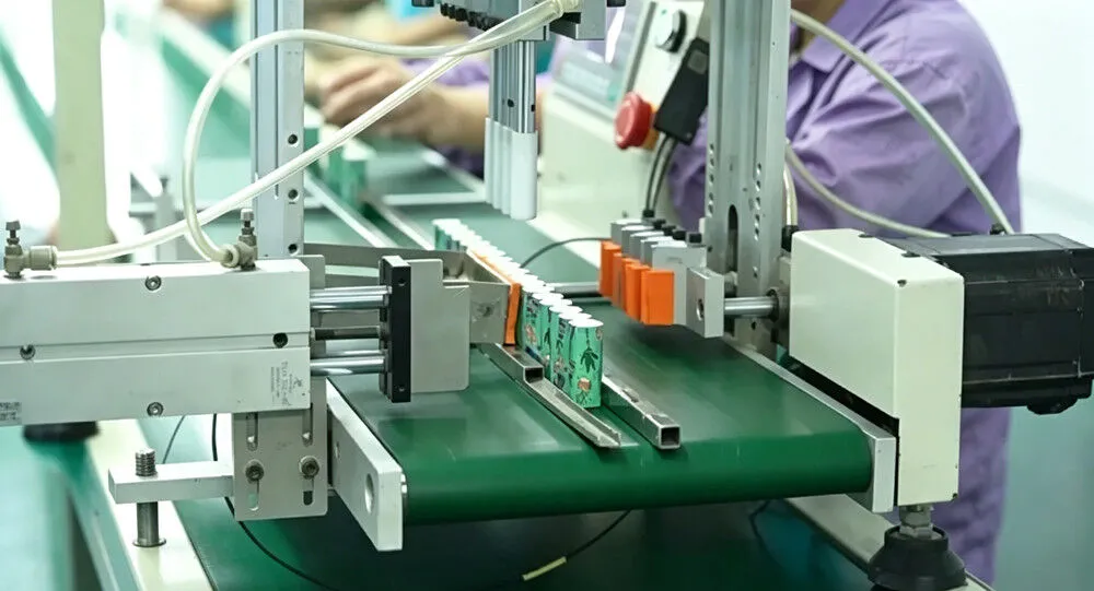 Paper Tube Packaging Production Workshop