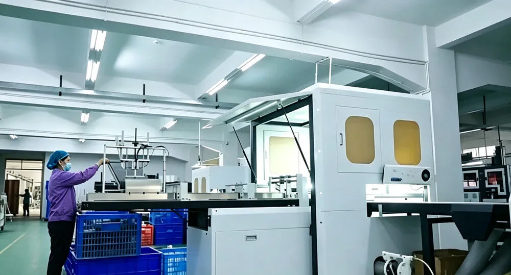 Paper Tube Packaging Production Workshop